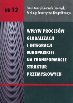 					View Vol. 12 (2009): Wpływ procesów globalizacji i integracji europejskiej na transformacje struktur przemysłowych
				
